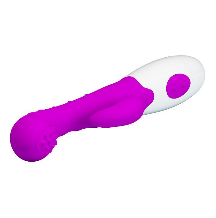 Pretty Love Arthur Rabbit Vibrator Silicone Purple - GreatEagleInc