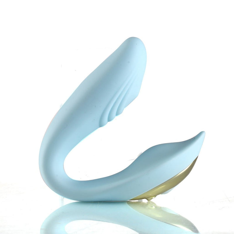 Harmonie Dual Vibrator Teal Silicone Rechargeable (out Mid March) - GreatEagleInc