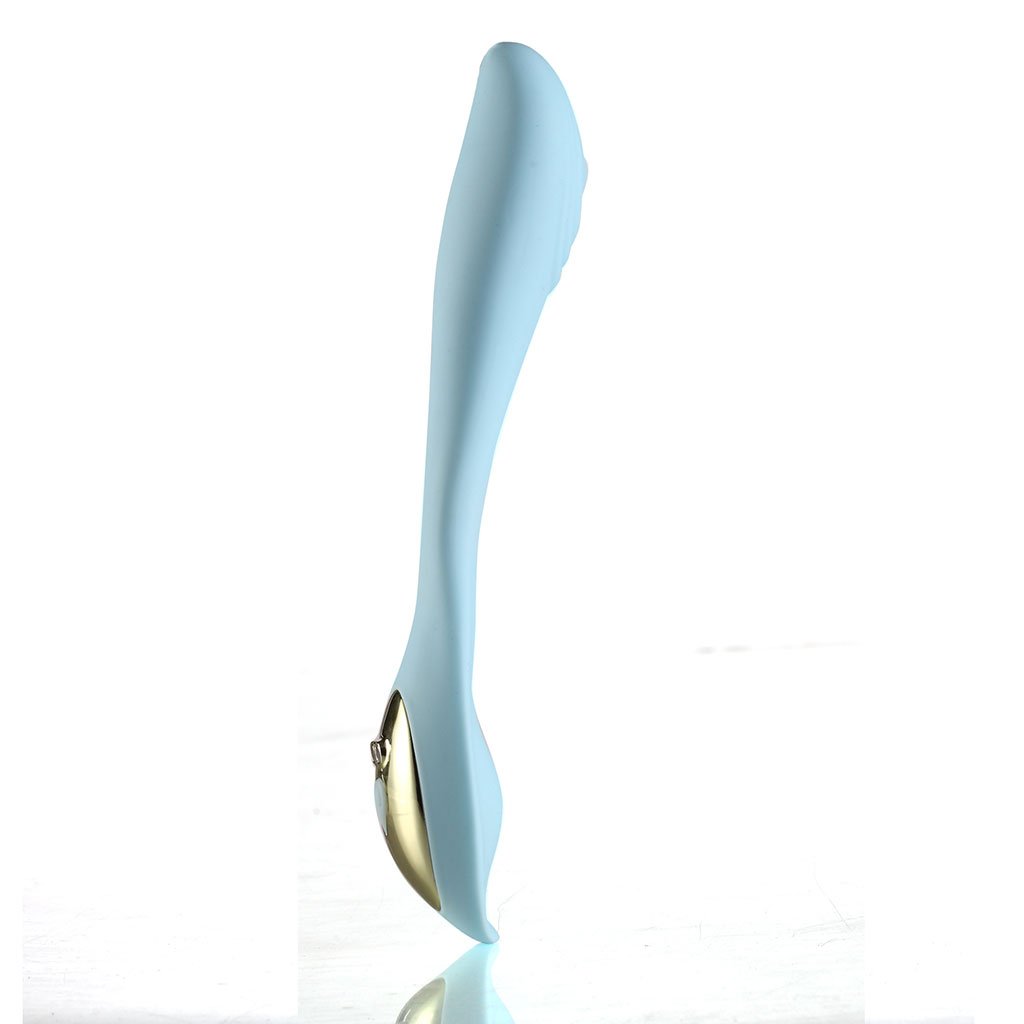 Harmonie Dual Vibrator Teal Silicone Rechargeable (out Mid March) - GreatEagleInc