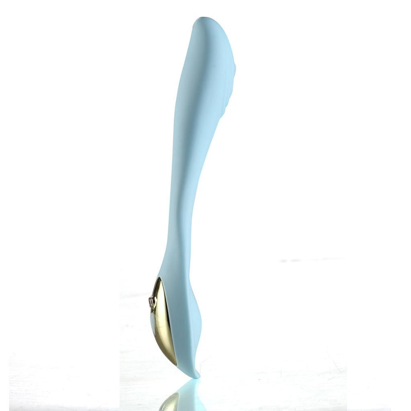 Harmonie Dual Vibrator Teal Silicone Rechargeable (out Mid March) - GreatEagleInc