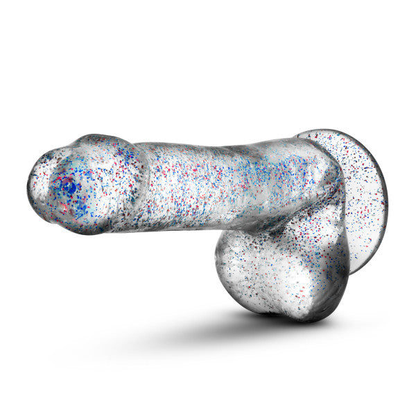Naturally Yours 6 Glitter Cock Sparkling Clear " - GreatEagleInc