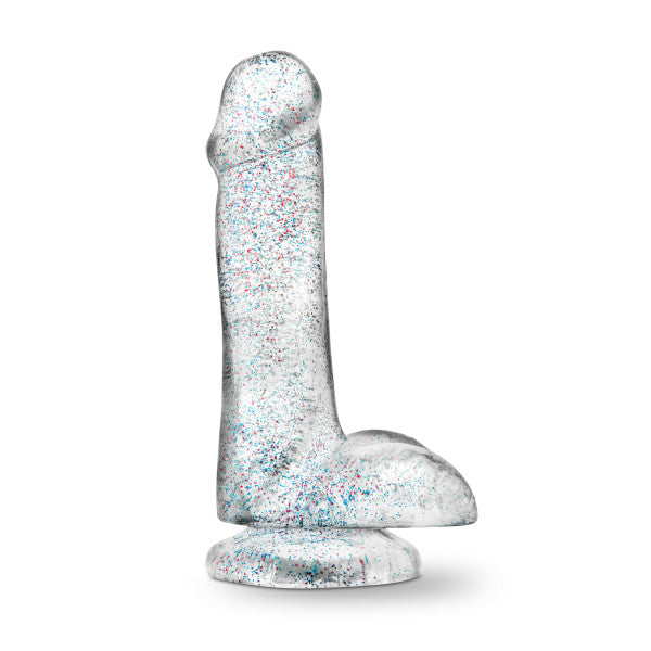 Naturally Yours 6 Glitter Cock Sparkling Clear " - GreatEagleInc