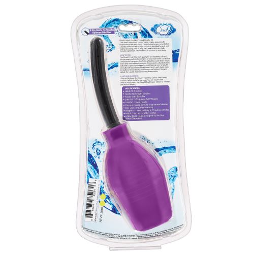 Cloud 9 Fresh + Deluxe Anal Soft Tip Enema Douche Oz W/ Ez Squeeze Bulb