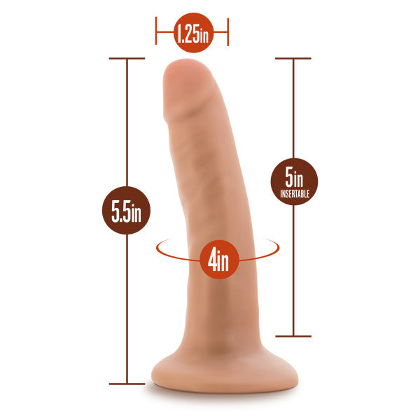 Dr Skin 5.5" Cock W/ Suction Cup - GreatEagleInc