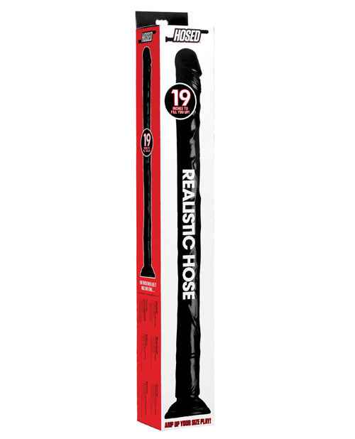 Hosed Realistic 19" Hose - Black