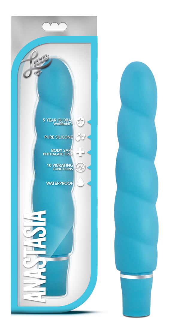 Blush Luxe Anastasia Silicone Vibrator - GreatEagleInc