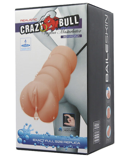 Crazy Bull No Lube Masturbator Sleeve - Vagina - GreatEagleInc