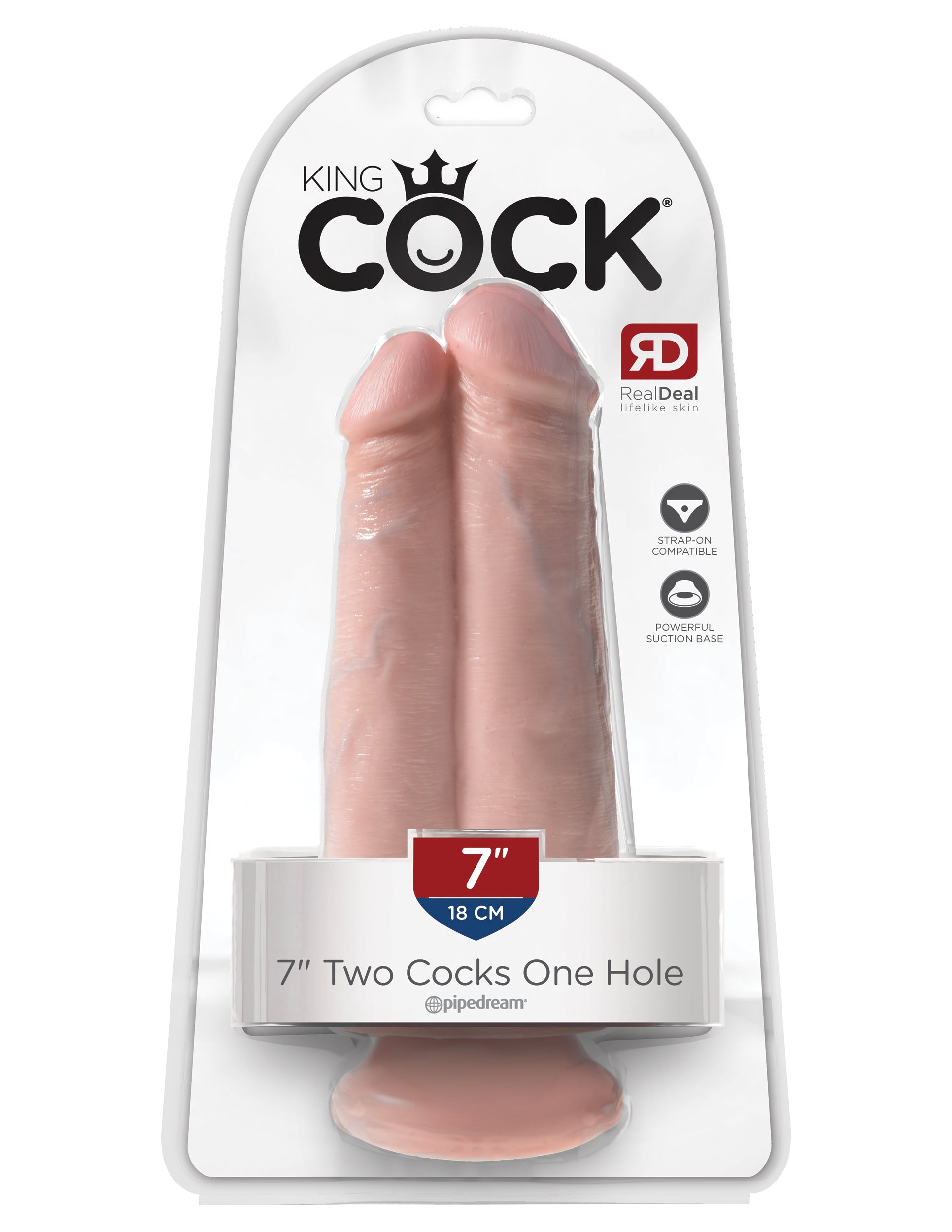 King Cock 7 Two Cocks One Hole 