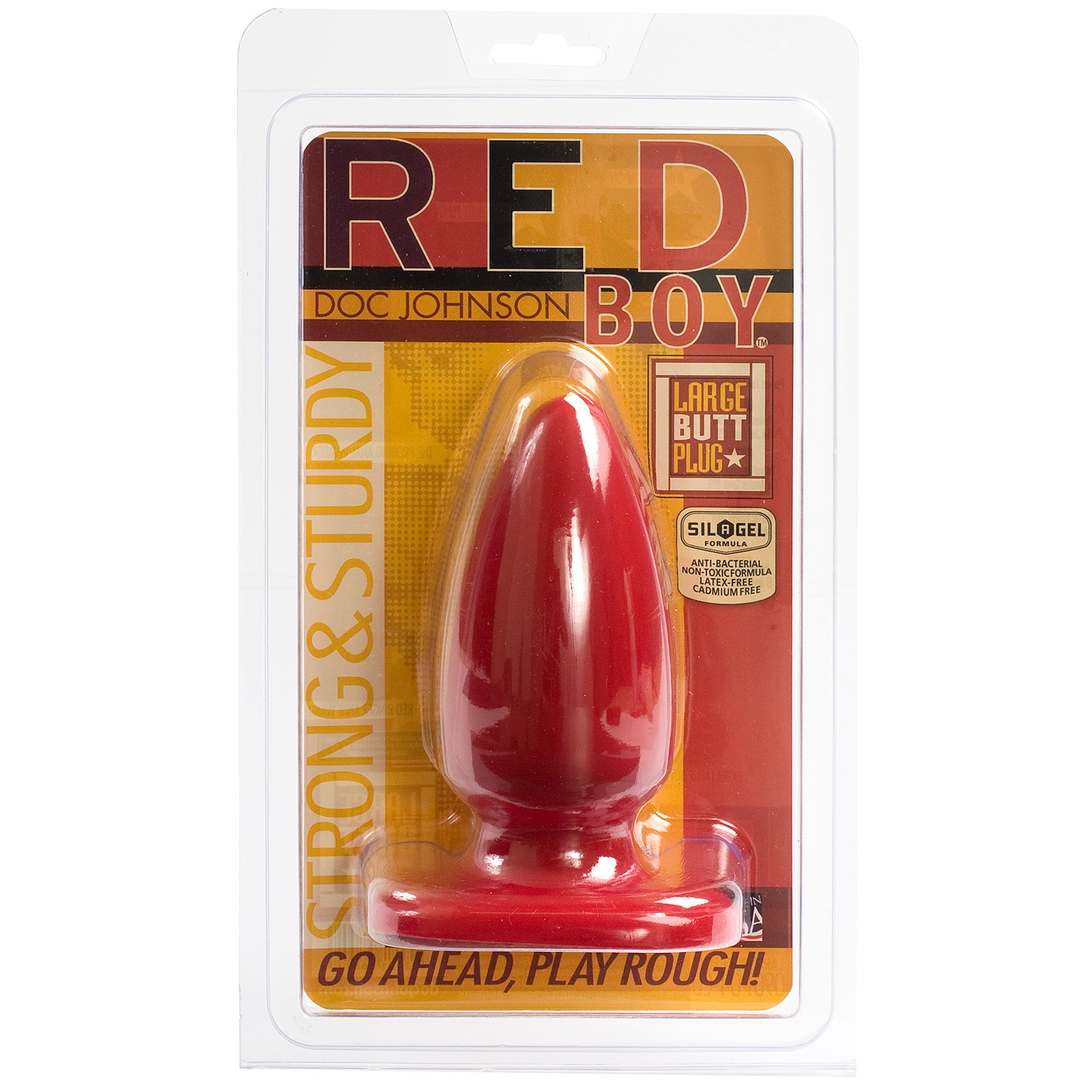 Red Boy Butt Plug 5in - Cd