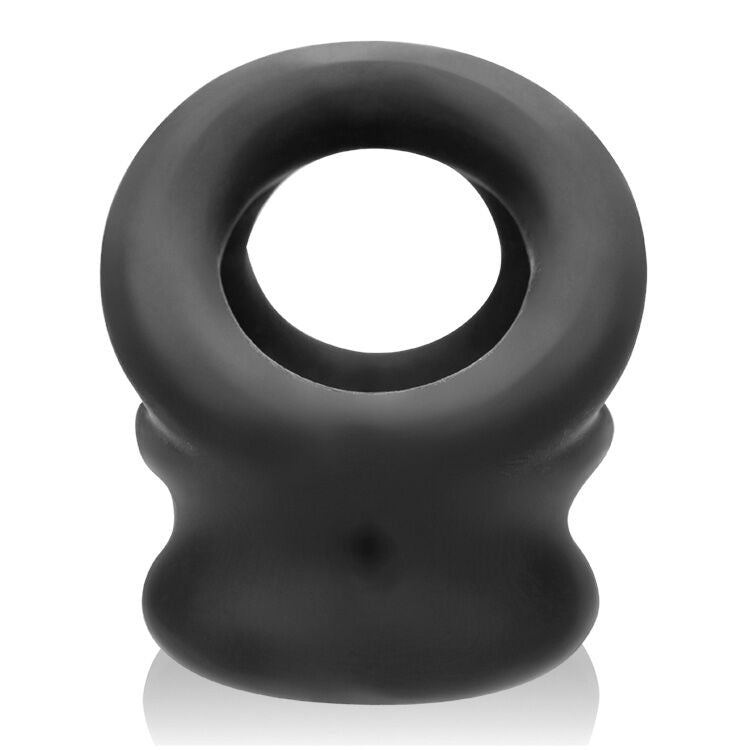 Tri Squeeze Cocksling Ball Stretcher Oxballs Silicone Tpr Blend Ice