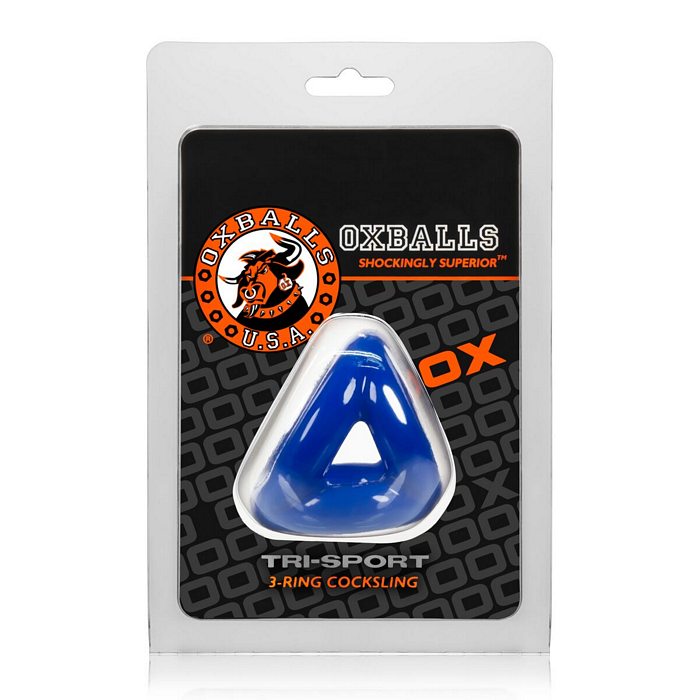 Oxballs Atomic Jock Tri Sport 3 Ring Sling Cockring - GreatEagleInc