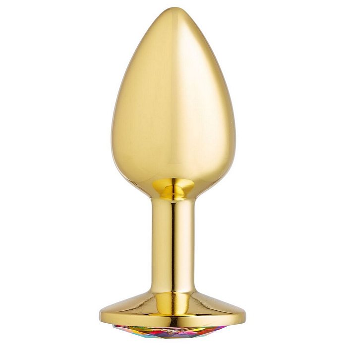 Cloud 9 Gems Gold Anal Plug - Small - Adult Products