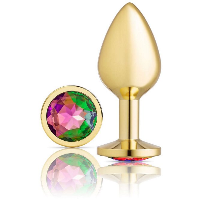 Cloud 9 Gems Gold Anal Plug - GreatEagleInc
