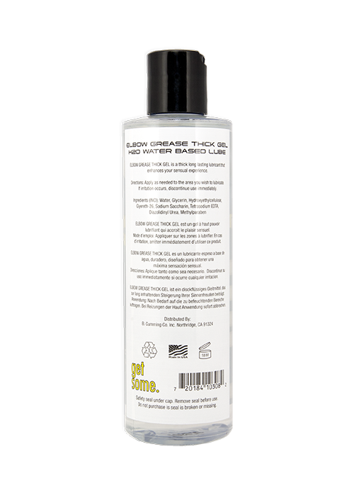 Elbow Grease H2o Thick Gel Regular