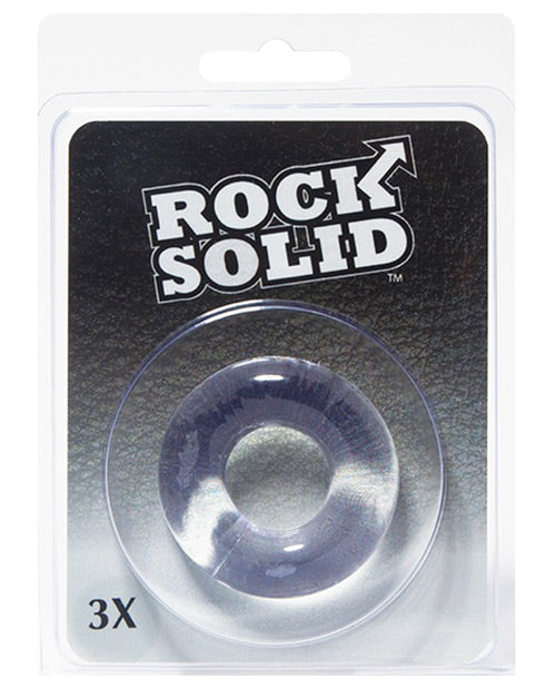 Rock Solid 3" Clear Donut Ring - GreatEagleInc
