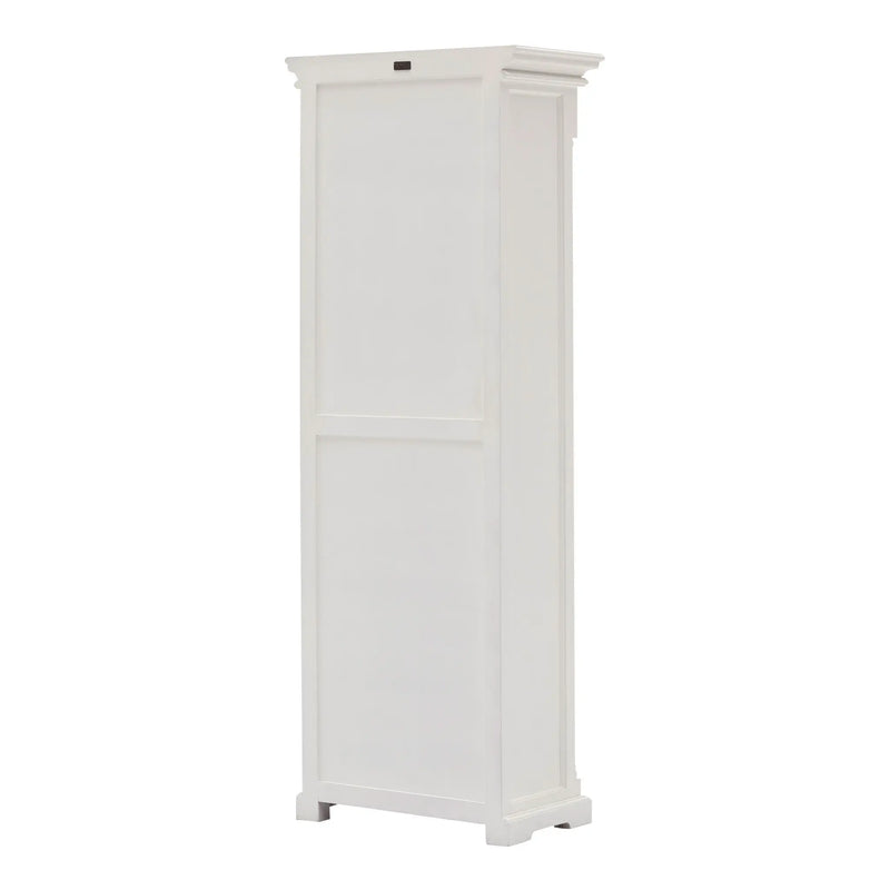75" White Solid Wood Pantry Or Storage Closet Homeroots Kitchen & Dining
