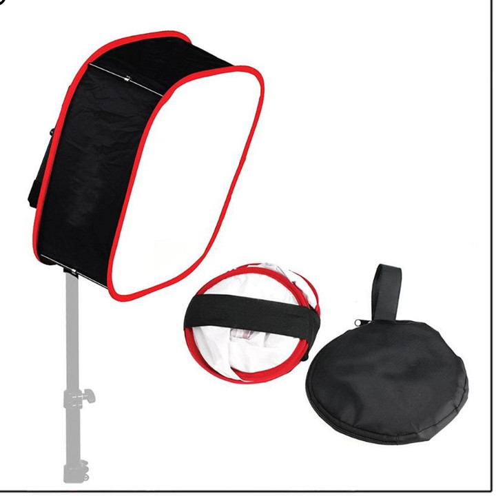 Lightweight Foldable Camera LED Light Diffuser Soft Box Softbox for YONGNUO YN160 YN300 LED Light Photo Studio Accessories