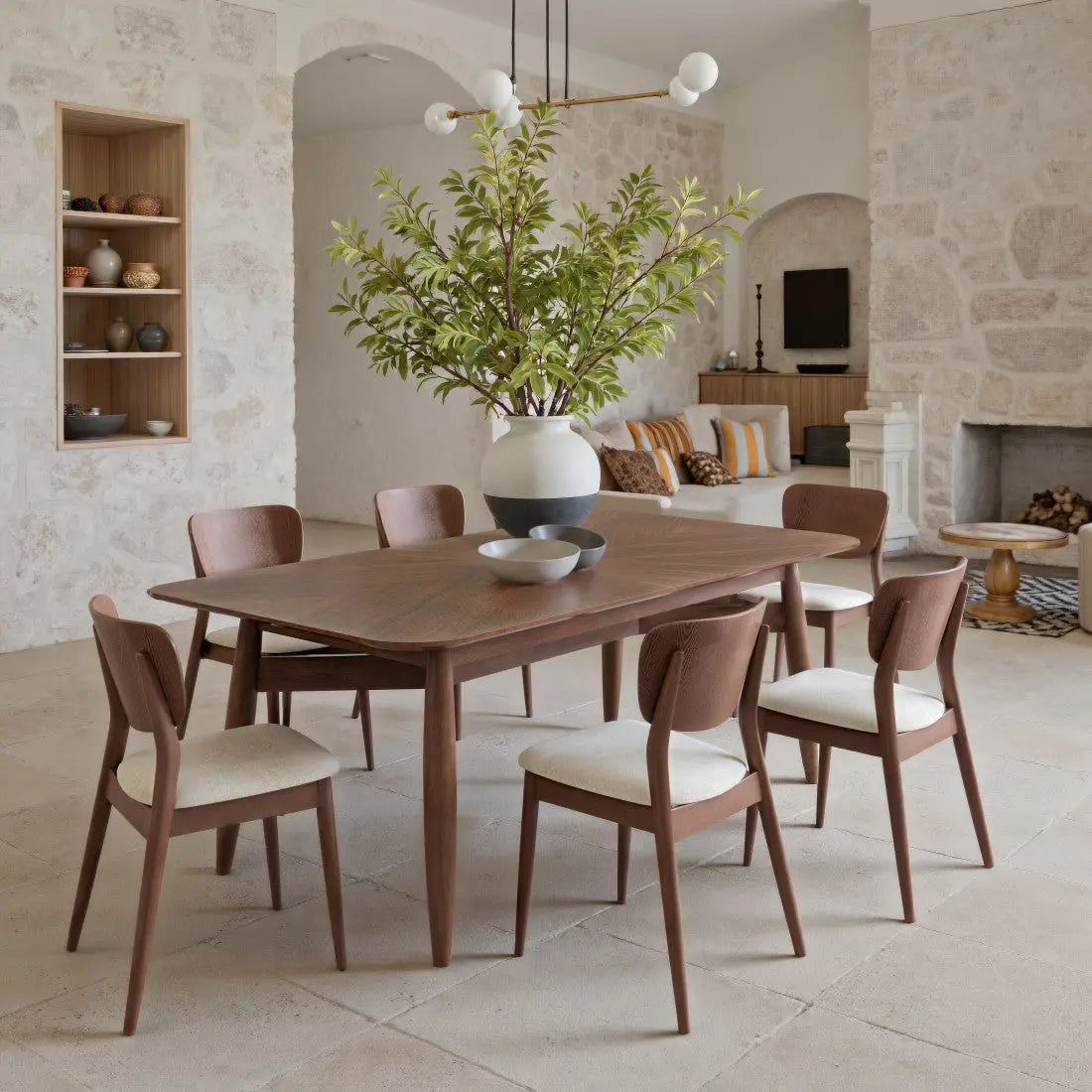 78" Espresso Solid Wood Dining Table Homeroots Kitchen & Dining
