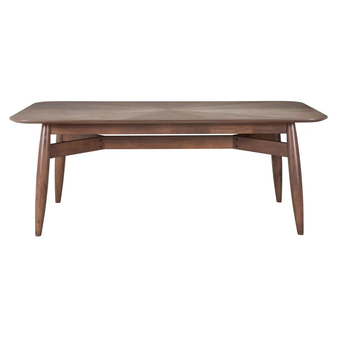 78" Espresso Solid Wood Dining Table Homeroots Kitchen & Dining