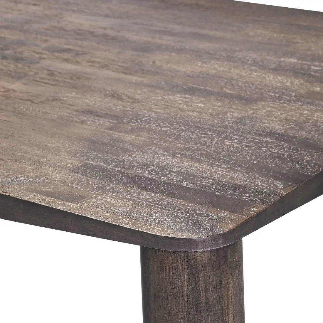 79" Espresso Solid Wood Dining Table Homeroots Kitchen & Dining