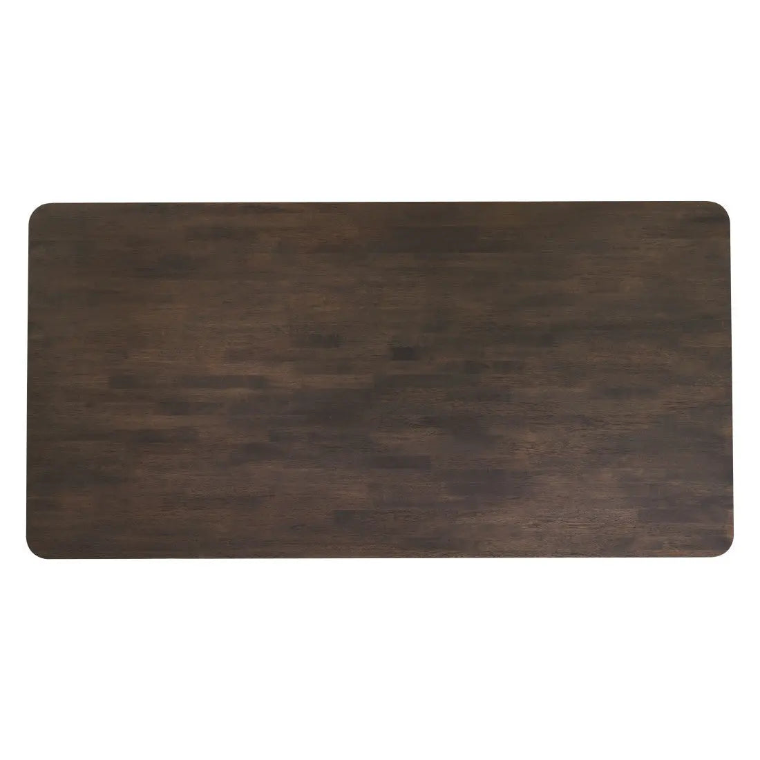 79" Espresso Solid Wood Dining Table Homeroots Kitchen & Dining