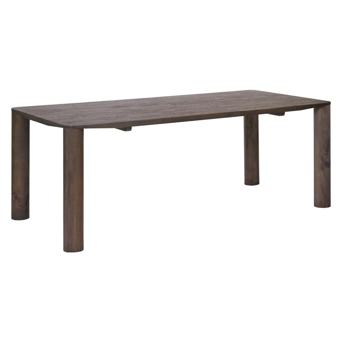 79" Espresso Solid Wood Dining Table Homeroots Kitchen & Dining