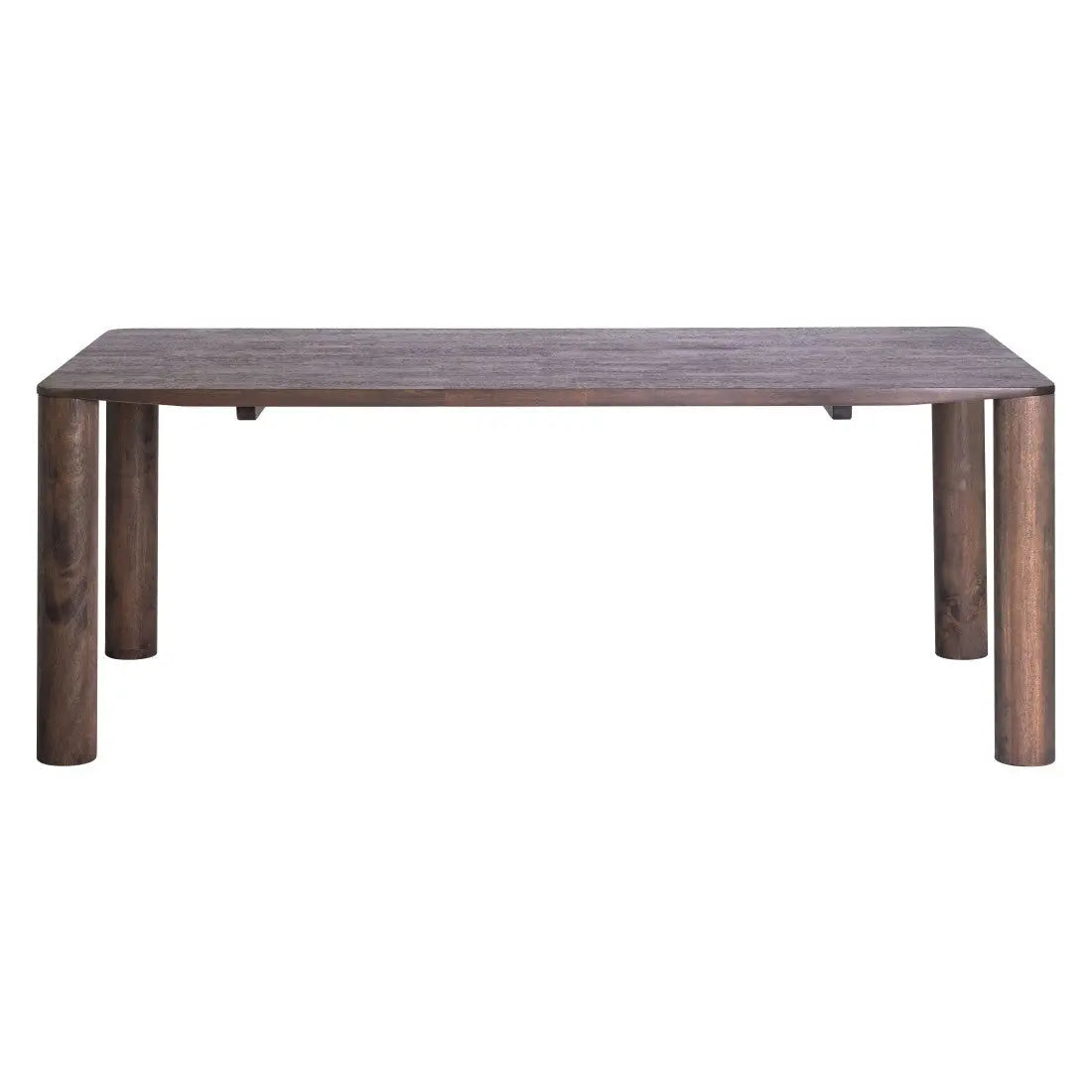 79" Espresso Solid Wood Dining Table Homeroots Kitchen & Dining