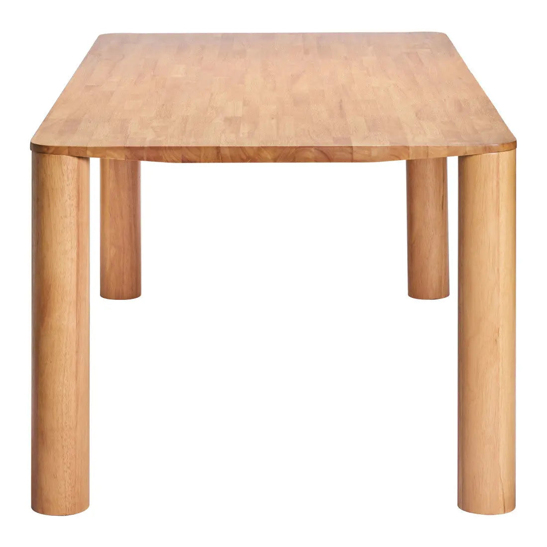 79" Natural Solid Wood Dining Table Homeroots Kitchen & Dining