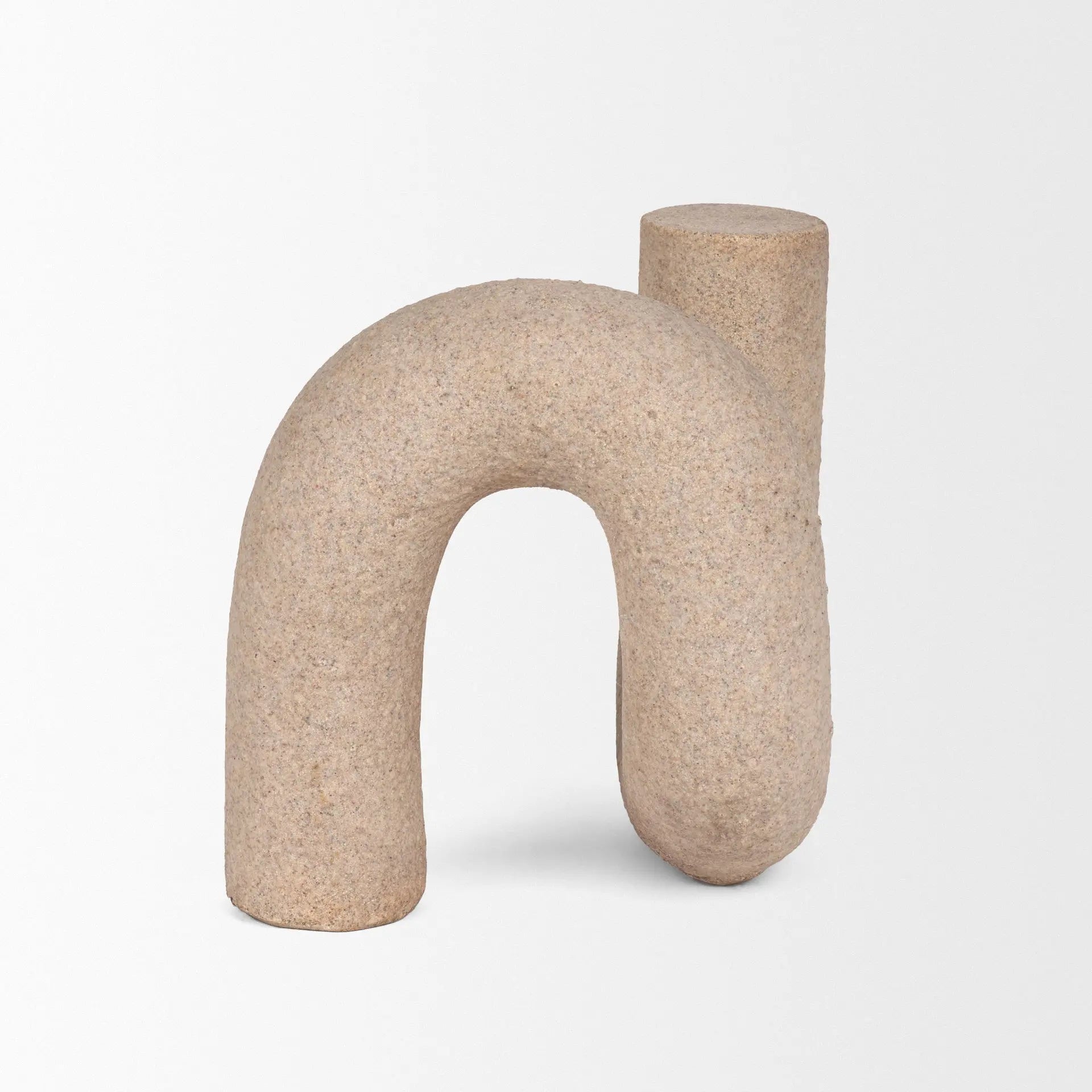 7" Beige Resin Decorative Wall Sculpture Homeroots Home Decor