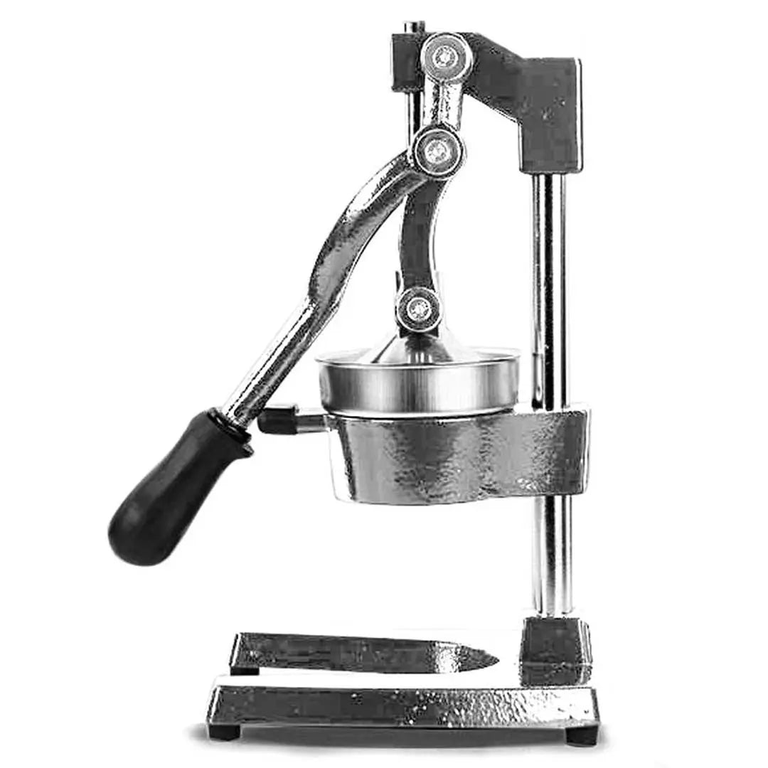 7" Black And Silver Stainless Steel Manual Juicer Homeroots Kitchen & Dining