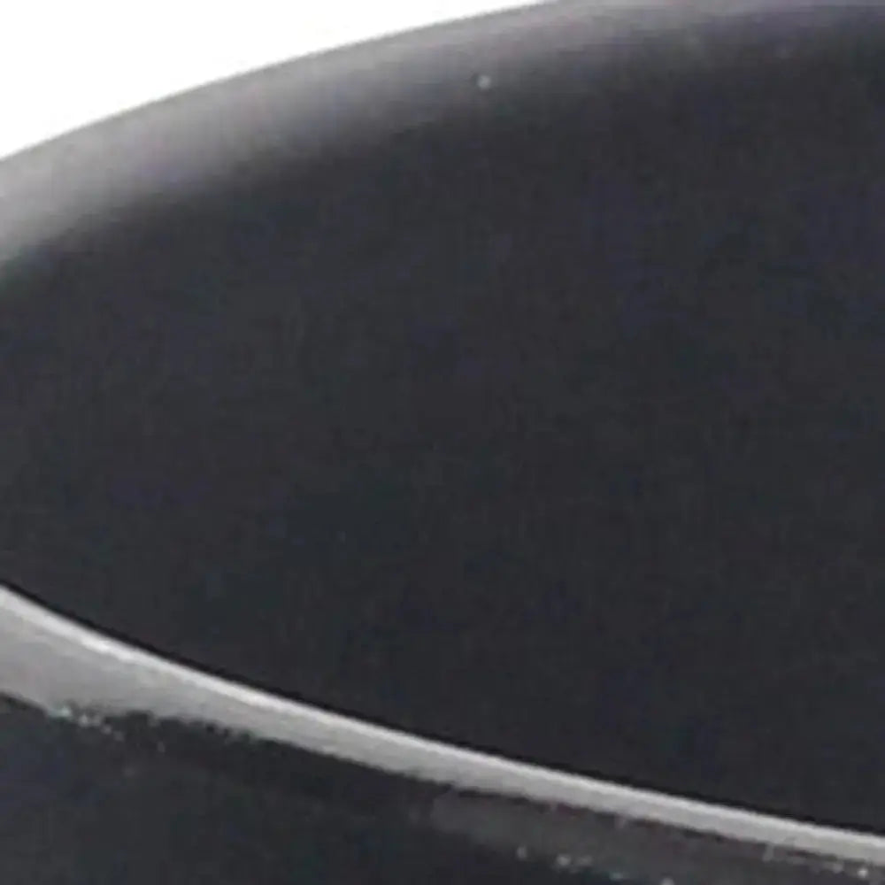 7" Black Recycled Plastic Indoor Outdoor Round Pot Planter Homeroots Outdoor
