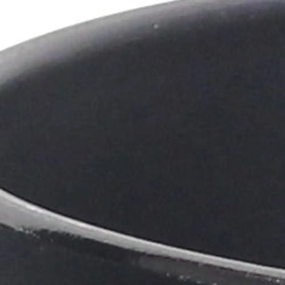 7" Black Recycled Plastic Indoor Outdoor Round Pot Planter Homeroots Outdoor