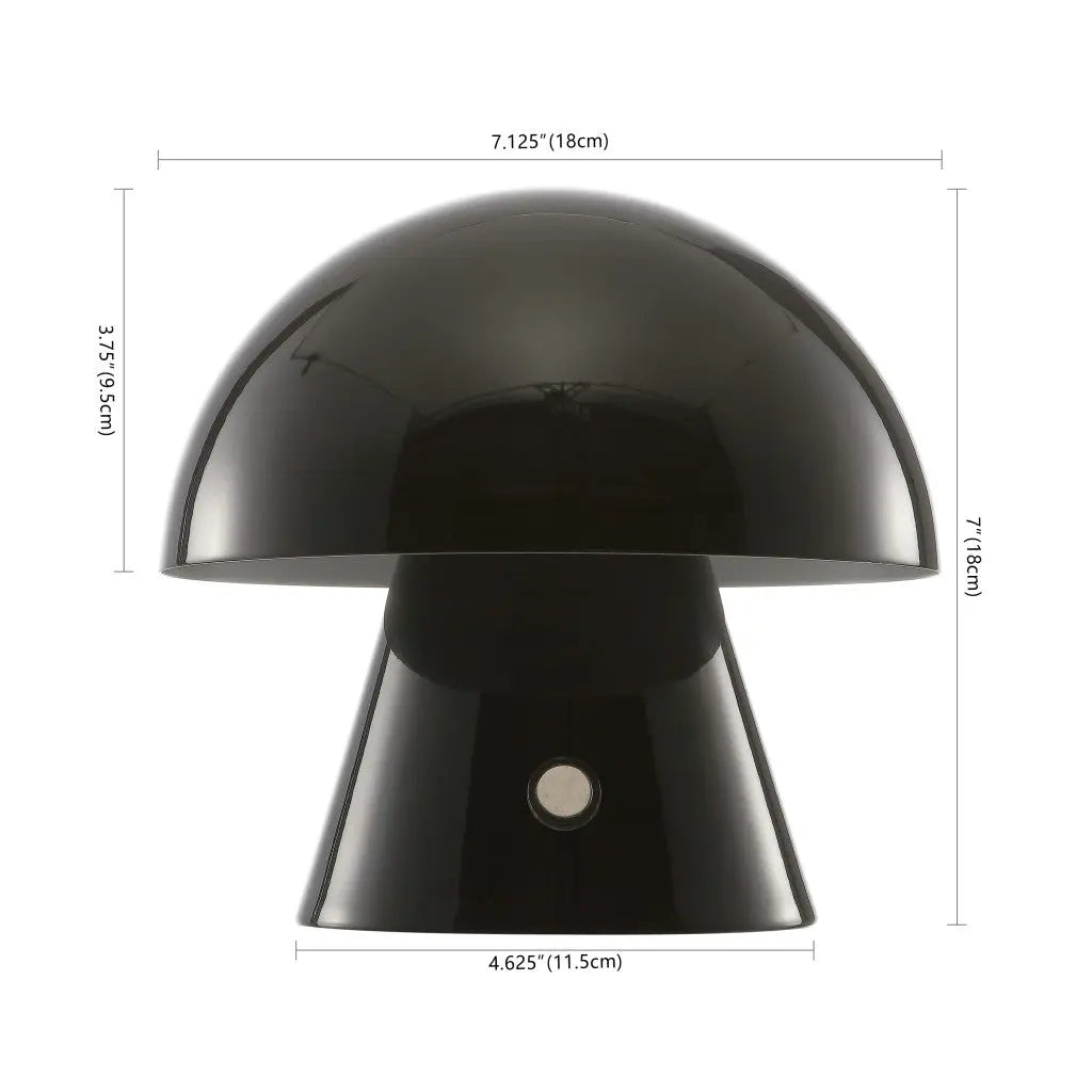 7" Clear Novelty USB Table Lamp With Globe Shade Homeroots Lighting