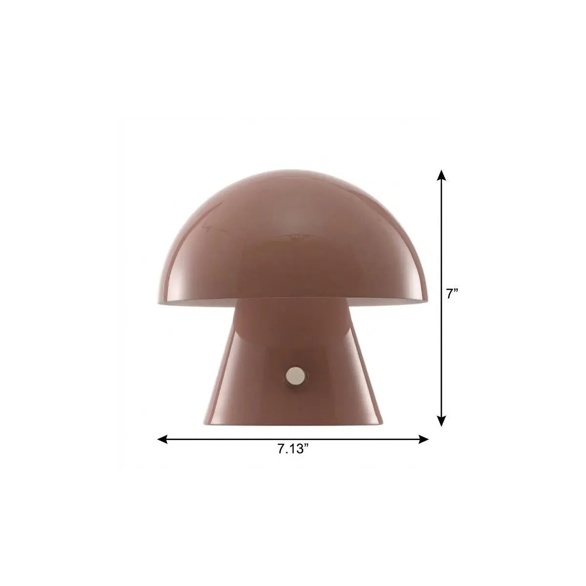 7" Clear Novelty USB Table Lamp With Globe Shade Homeroots Lighting