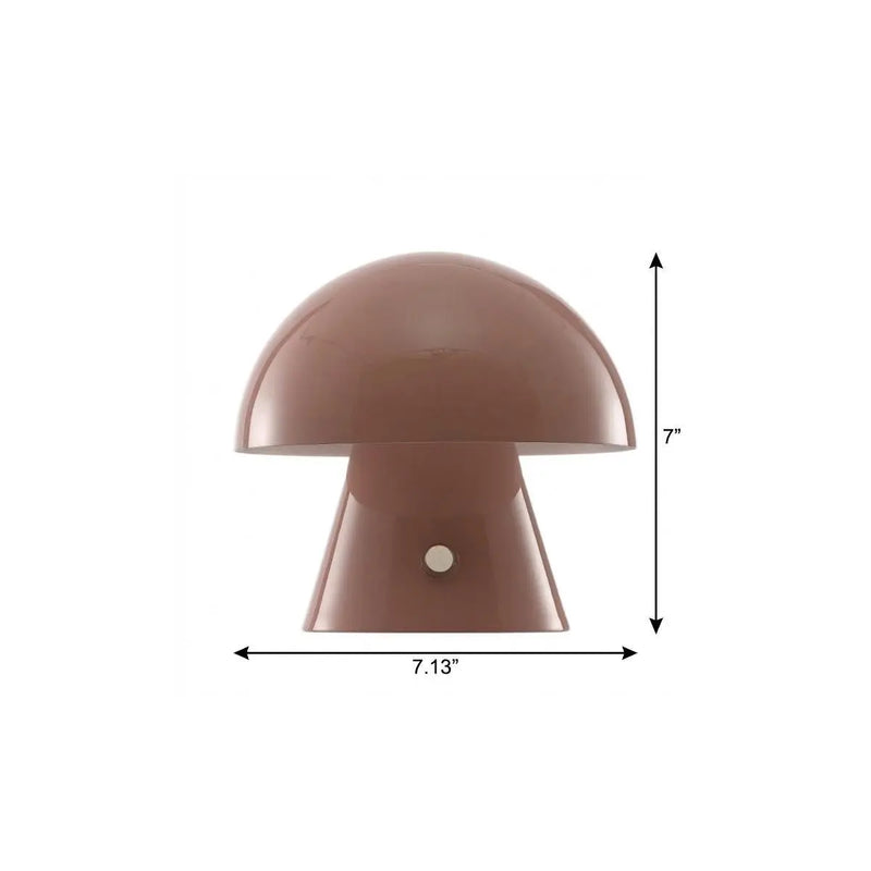 7" Clear Novelty USB Table Lamp With Globe Shade Homeroots Lighting