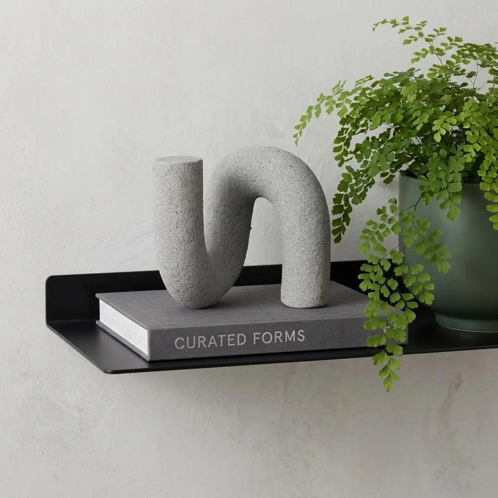 7" Gray Resin Decorative Wall Sculpture Homeroots Home Decor