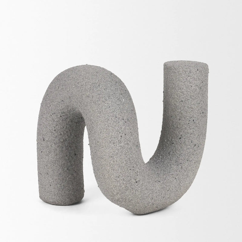 7" Gray Resin Decorative Wall Sculpture Homeroots Home Decor