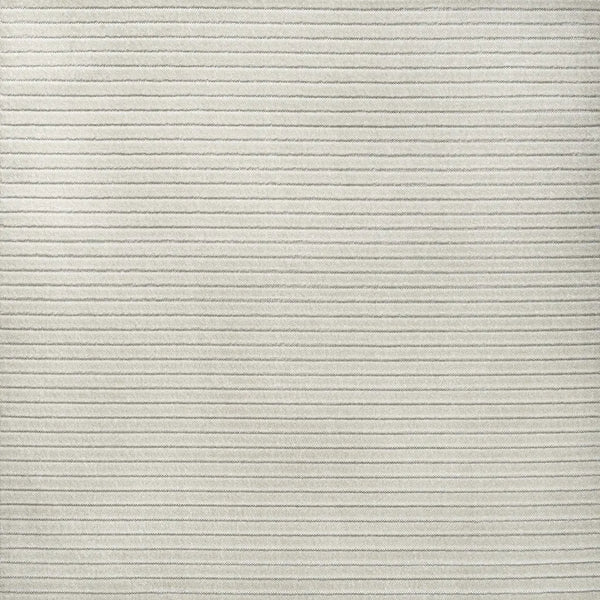 7' Ivory And Cream Square Striped Indoor Outdoor Area Rug Homeroots Outdoor