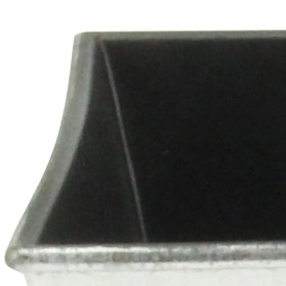 7" Silver Recycled Plastic Indoor Outdoor Square Pot Planter Homeroots Outdoor