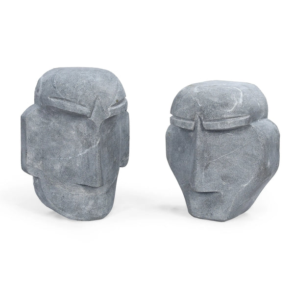7" Stone Stone Figurine Homeroots Home Decor