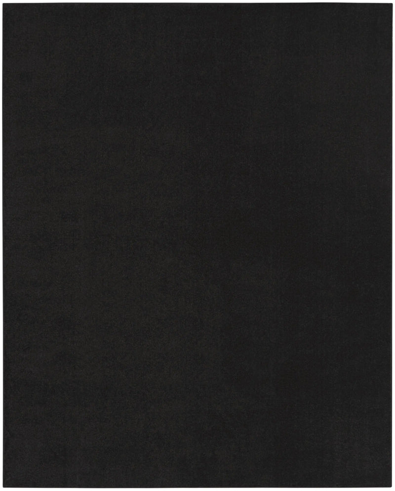 7' X 10' Black Indoor Outdoor Area Rug - GreatEagleInc