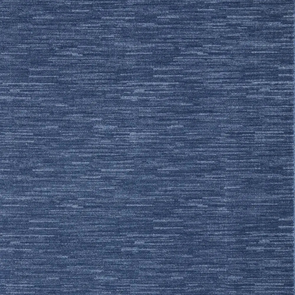 7' X 10' Blue Indoor Outdoor Area Rug Homeroots Outdoor
