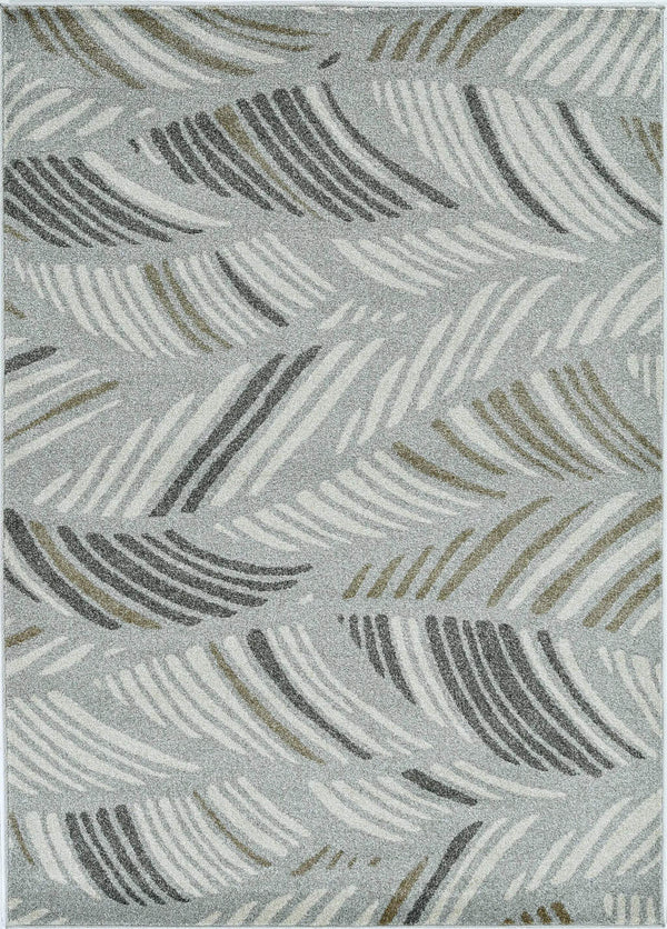 7' X 10' Gray Abstract Indoor Outdoor Area Rug Homeroots Outdoor