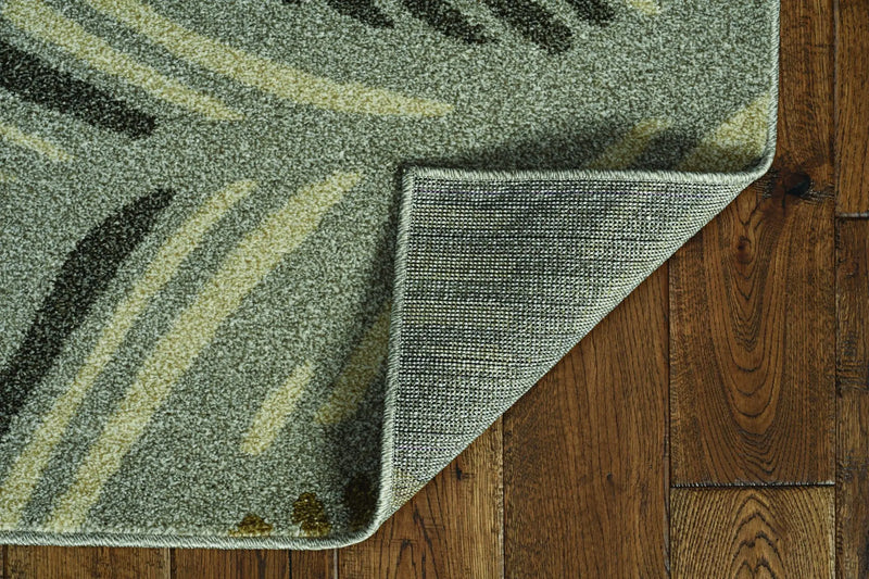 7' X 10' Gray Abstract Indoor Outdoor Area Rug Homeroots Outdoor