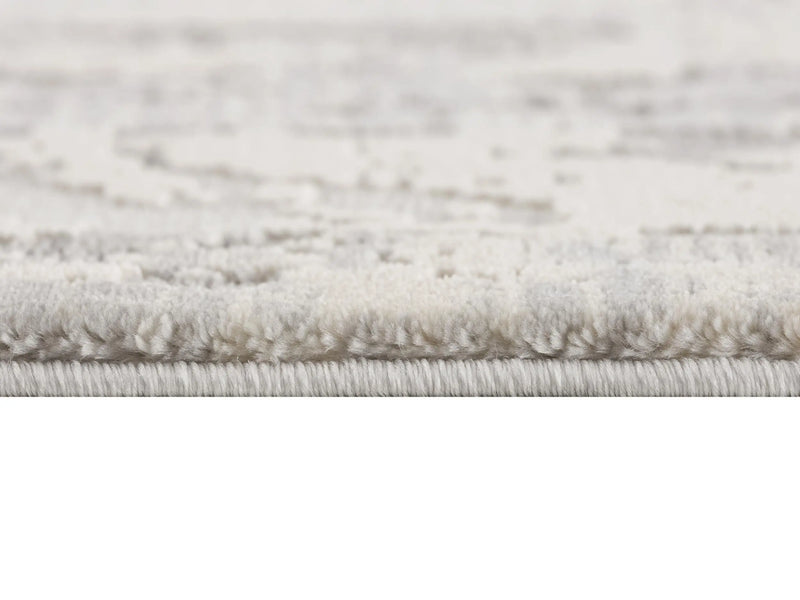 7' X 10' Gray And Beige Abstract Area Rug Homeroots Home Decor