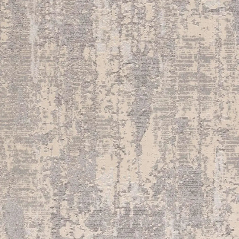 7' X 10' Gray And Beige Abstract Area Rug Homeroots Home Decor