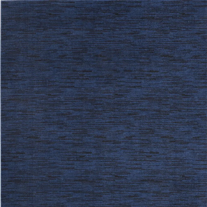 7' X 10' Midnight Blue Indoor Outdoor Area Rug - GreatEagleInc