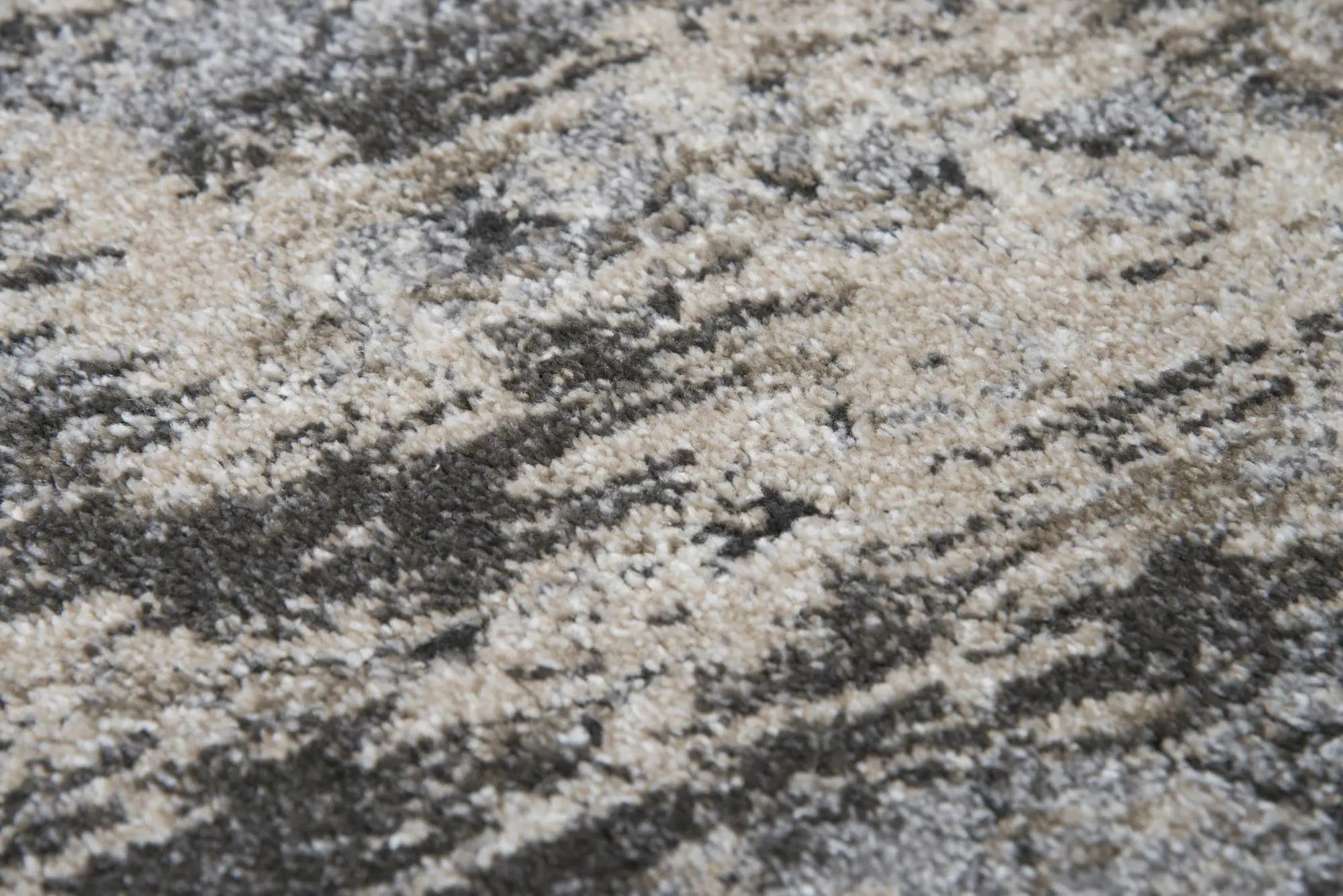 7' X 10' Silver Beige And Taupe Abstract Area Rug Homeroots Home Decor