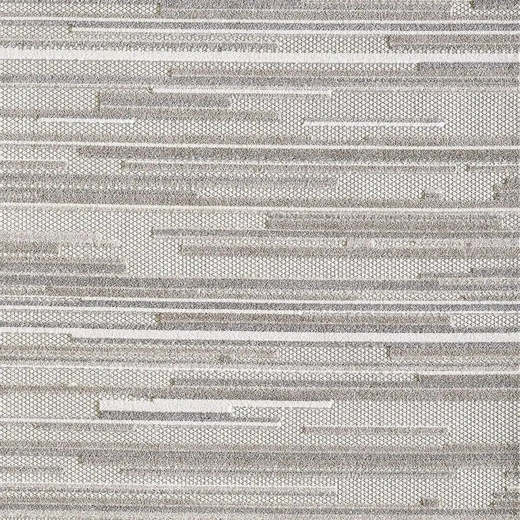 7' X 9' Gray Abstract Stain Resistant Indoor Outdoor Area Rug Homeroots Outdoor