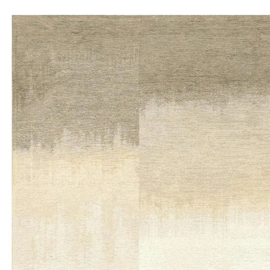 7' X 9' Gray And White Abstract Washable Area Rug With UV Protection Homeroots Home Decor